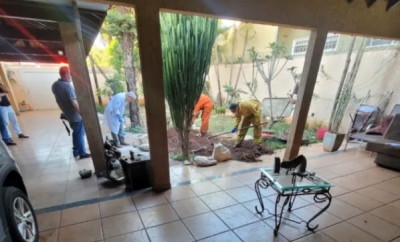 Criminoso que matou e enterrou mulher no quintal de casa, zomba do crime ao ser preso