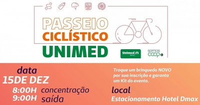 Unimed Marília realiza 1º Passeio Ciclístico, no domingo