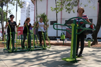 Prefeitura e Unimed Marília entregam revitalização de academia ao ar livre
