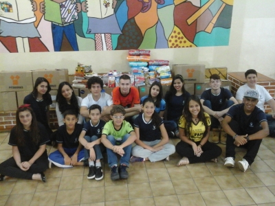 Gincana doa quase  300 KG de alimentos à Gota de Leite