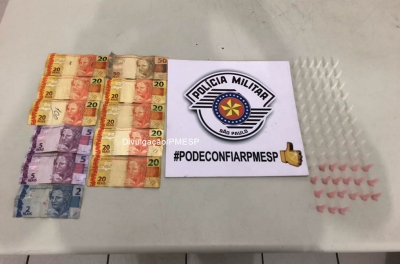 Homem é preso por tráfico na zona sul