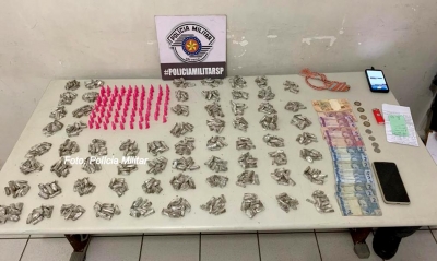 Adolescentes são apreendidos com grande quantidade de maconha e cocaína