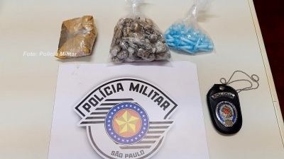 Polícias Militar e Civil apreendem drogas enterradas na região