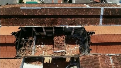 Teto de escola infantil desaba na região e fere 16 crianças