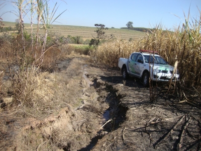 Polícia Ambiental flagra degradação em pastos