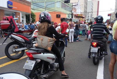 Mulheres são atropeladas na Sampaio Vidal