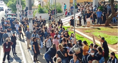 Servidores municipais de Marília fazem nova paralisação