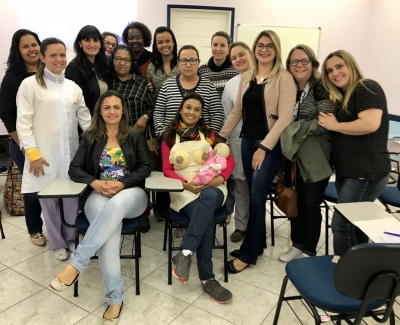 Agosto Dourado:  Equipe técnica da Gota de Leite participa de Palestra sobre Amamentação