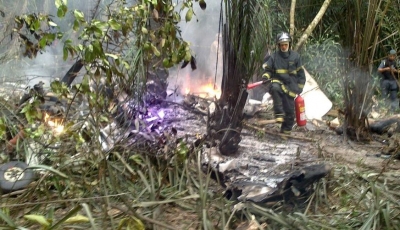 Acidentes aéreos são registrados nesta quarta-feira