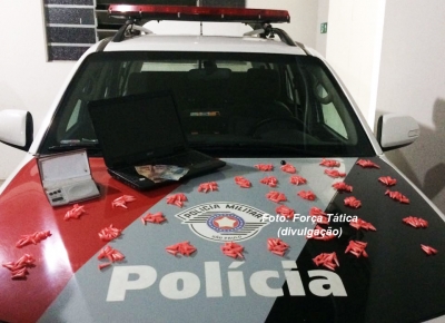 Notebook suspeito leva homem à prisão por tráfico