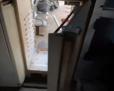 Geladeira é usada como 