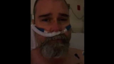 Homem que duvidou da Covid e recusou usar máscara faz apelo após ser infectado com a doença