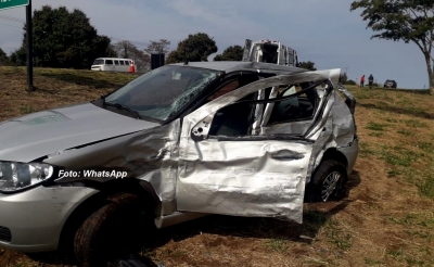 Acidentes entre Pompeia e Quintana mobilizam equipes de emergência 