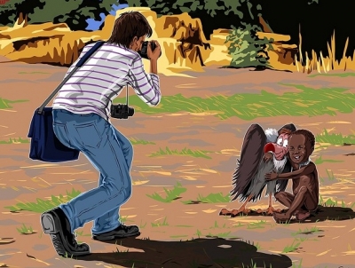 Artista recria cenas trágicas da história