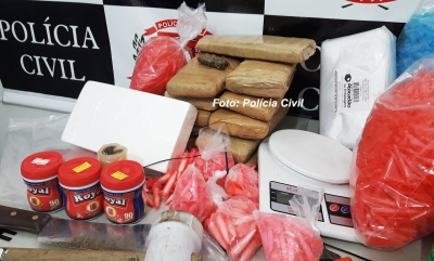 DISE prende quadrilha em Marília com grande quantidade de drogas