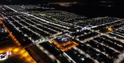 Nova iluminação com LED chega a 80% de Marília