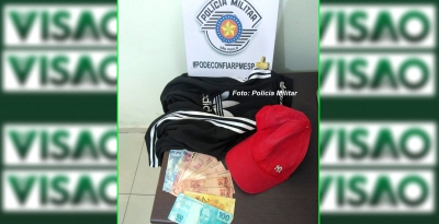 Homem assalta e depois vai para casa. Acabou preso pela PM