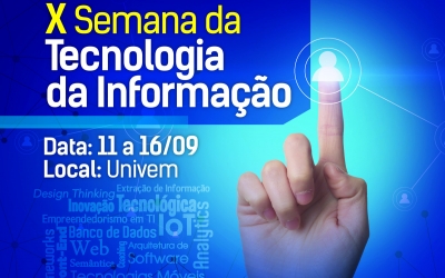 Univem: X Semana de Tecnologia da Informação   