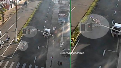 Vídeo mostra como ocorreu acidente que matou pedestre em Marília