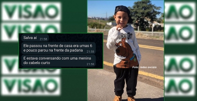 Desaparecimento de criança de 5 anos é mistério em Marília