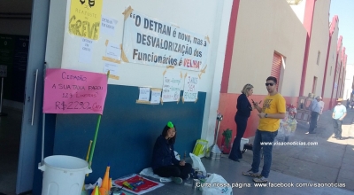 Greve da Ciretran completa cinco dias e já prejudica exames