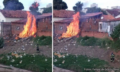 Internauta flagra incêndio no Alto Cafezal