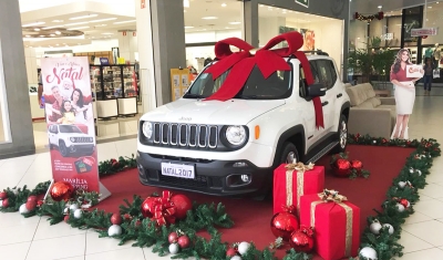 Neste Natal, Marília Shopping traz um presente especial: sorteio de um Jeep Renegade