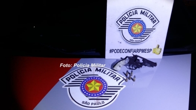 Mariliense tenta matar ex-mulher a tiros e acaba preso pela PM