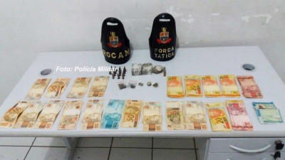 ROCAM procura assaltante e acaba prendendo acusado de tráfico