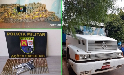Operação da PM apreende uma tonelada de drogas e prende quadrilha na região