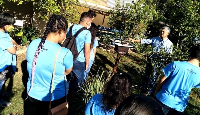 Alunos do Programa Educação para o Trabalho do Senac visitam Secretaria da Agricultura