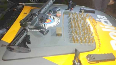 Polícia Rodoviária apreende armas e munições em Marília