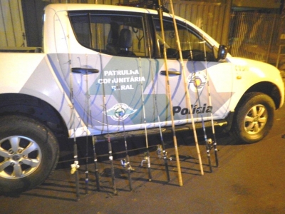 PM Ambiental surpreende pescadores irregulares