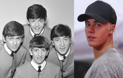 Bieber supera Beatles nas paradas musicais dos EUA