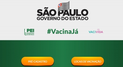 Governo lança site para pré-cadastro de vacinação contra a Covid-19