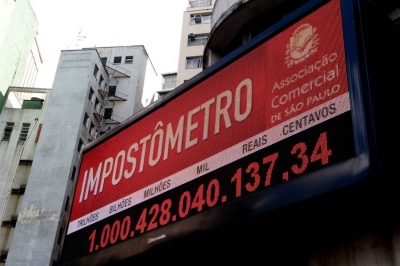 Impostômetro atinge R$ 1,2 trilhão nesta quarta