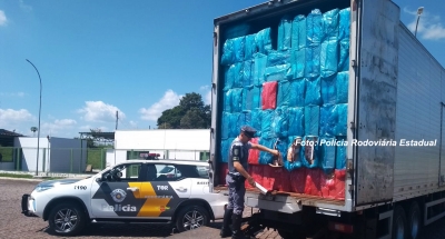 Contrabando: Polícia Rodoviária apreende 500 mil maços de cigarros