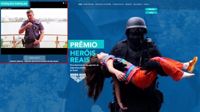 Prêmio Heróis Reais: eleição termina hoje. PM de Marília supera 12 mil votos