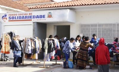 Inverno: Fundo Social realizará nesta semana bazar beneficente 