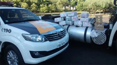Polícia apreende mais 150 kg de maconha