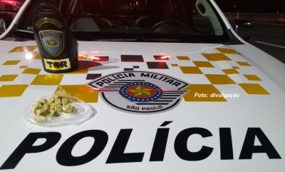 Casal é preso com drogas em rodovia próximo a Marília