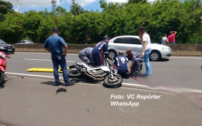 Motociclista morre em grave ferimentos em acidente. Vítima já foi identificada