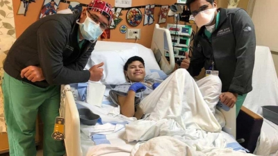 Após 9 anos vivendo em hospital, menino de Avaré consegue transplante de intestino