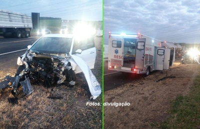 Jornalista mariliense sofre acidente na BR-153