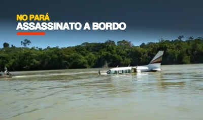Piloto faz pouso forçado após dois homicídios em pleno voo