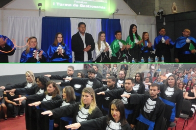 FAIP: Gastronomia forma primeira turma e recebe nota de destaque do MEC