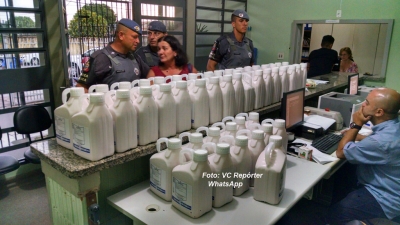 Homens são presos pela PM acusados de tentar vender defensivos agrícolas furtados