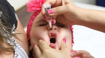 Pólio: Marília tem mais de 80% de cobertura campanha nacional de vacinação