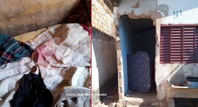 Homem acusado de esfaquear duas vezes a própria esposa fica na cadeia