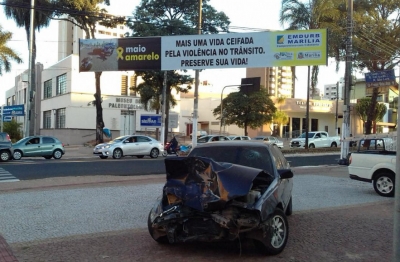 MAIO AMARELO: Prefeitura, Emdurb e PM realizam ação 